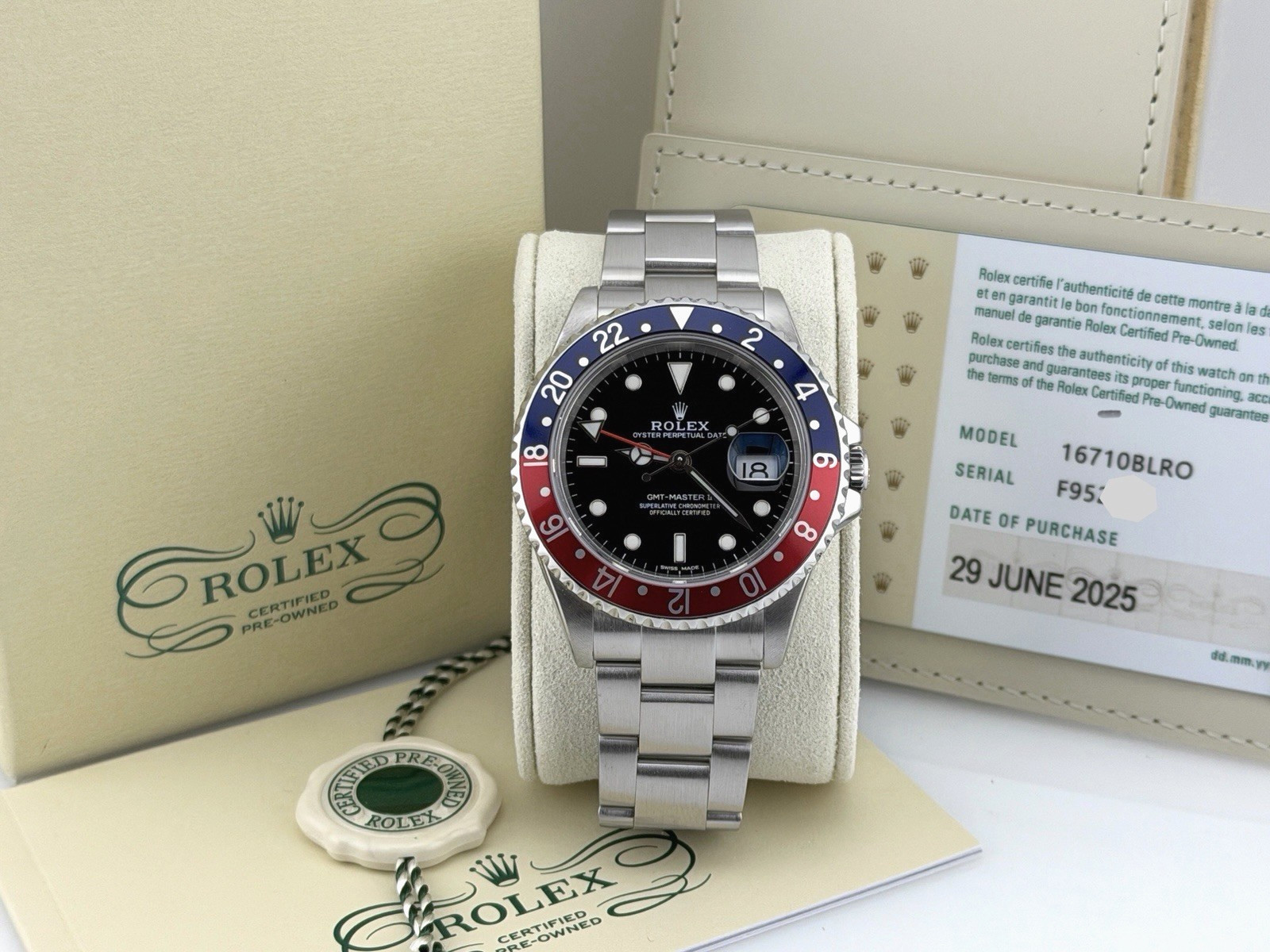 Rolex GMT-Master II 16710BLRO
