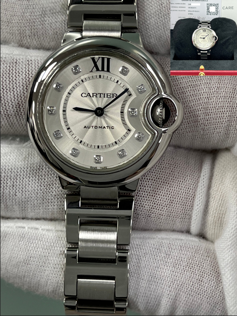 Cartier Ballon Bleu 3489