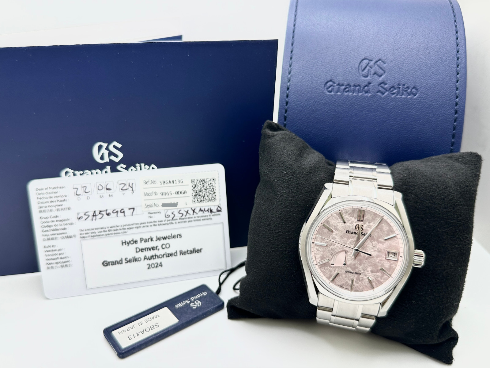 Grand Seiko Heritage SBGA413