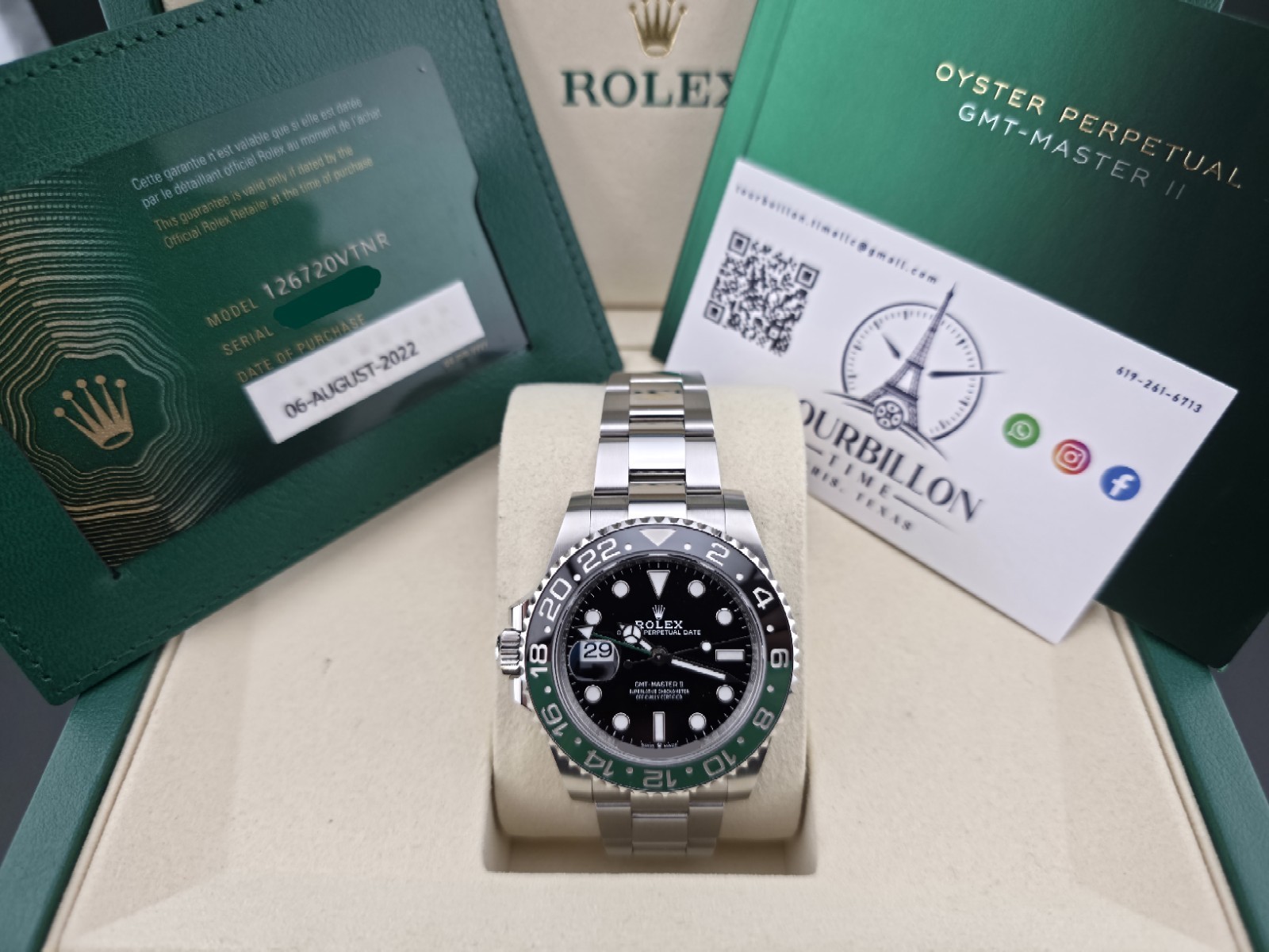 Rolex GMT-Master 126720VTNR