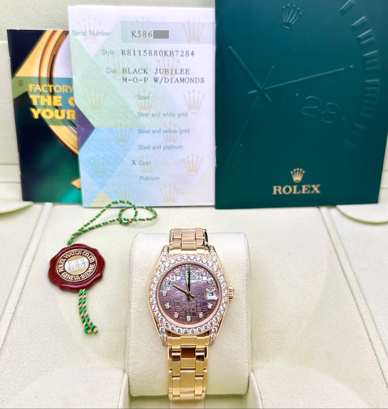 Rolex Pearlmaster 81158