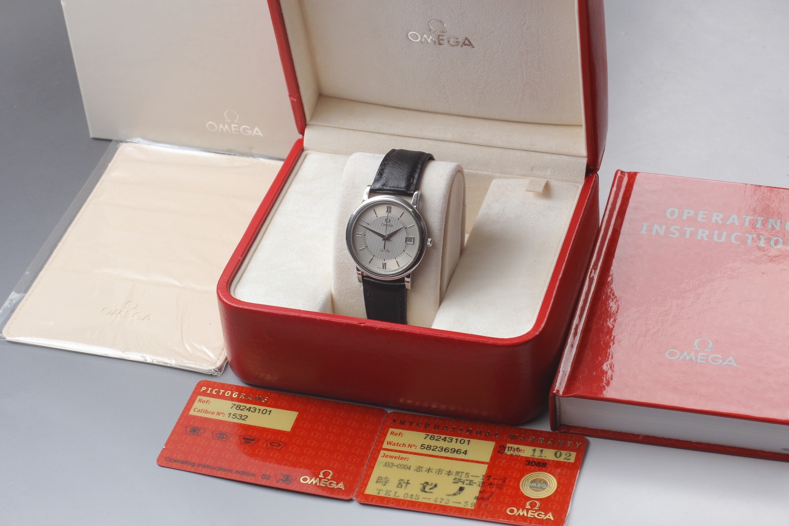 Omega De Ville 7824.31.01