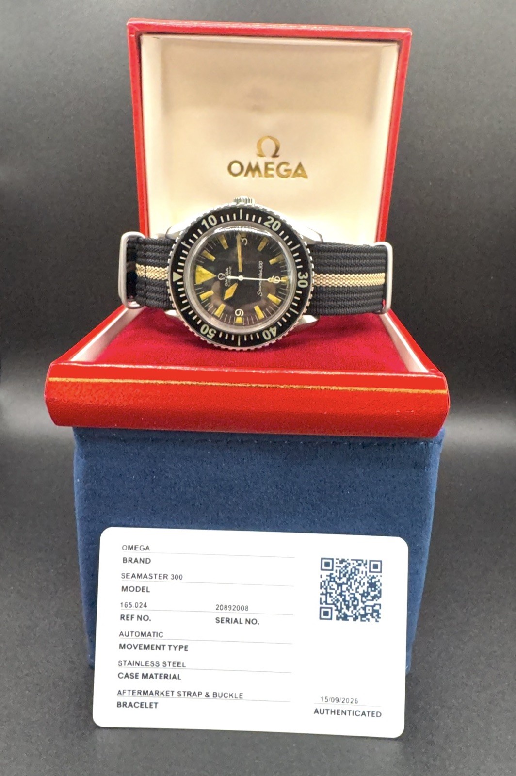 Omega Seamaster 300 1960-1964