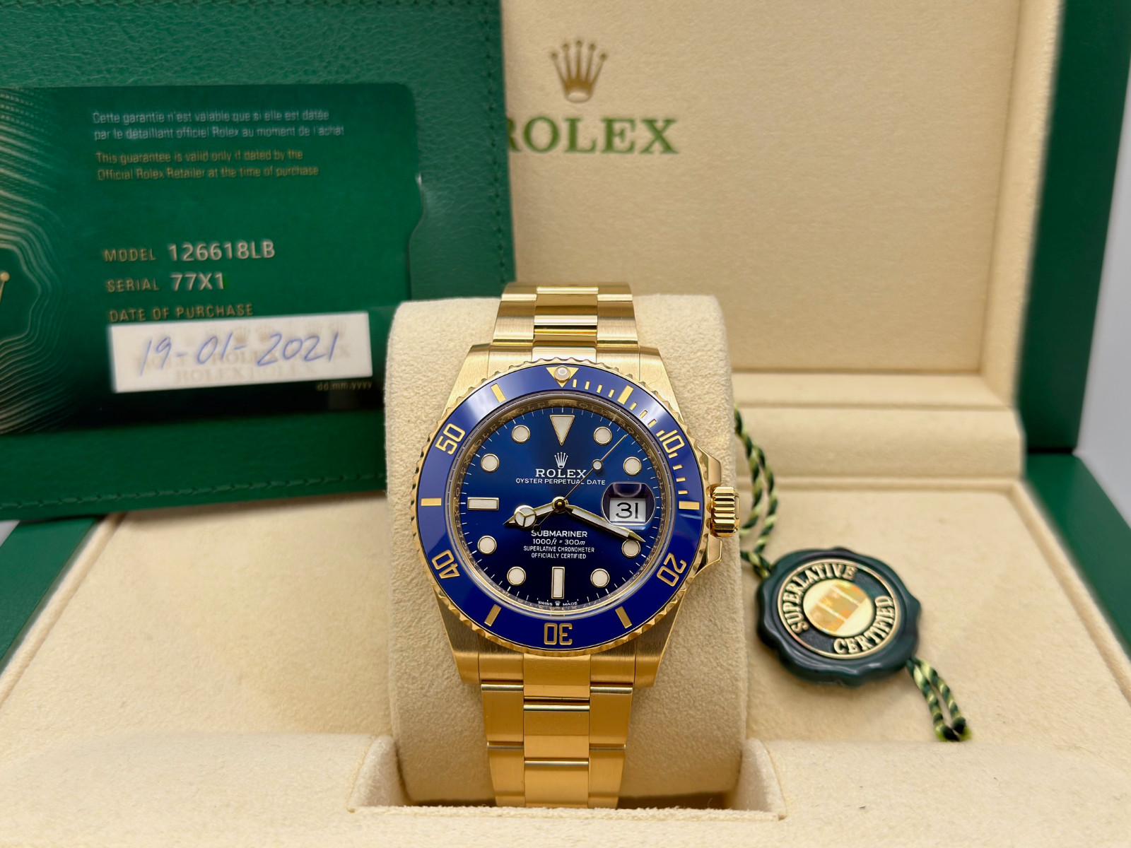 Rolex Submariner Date 126618LB