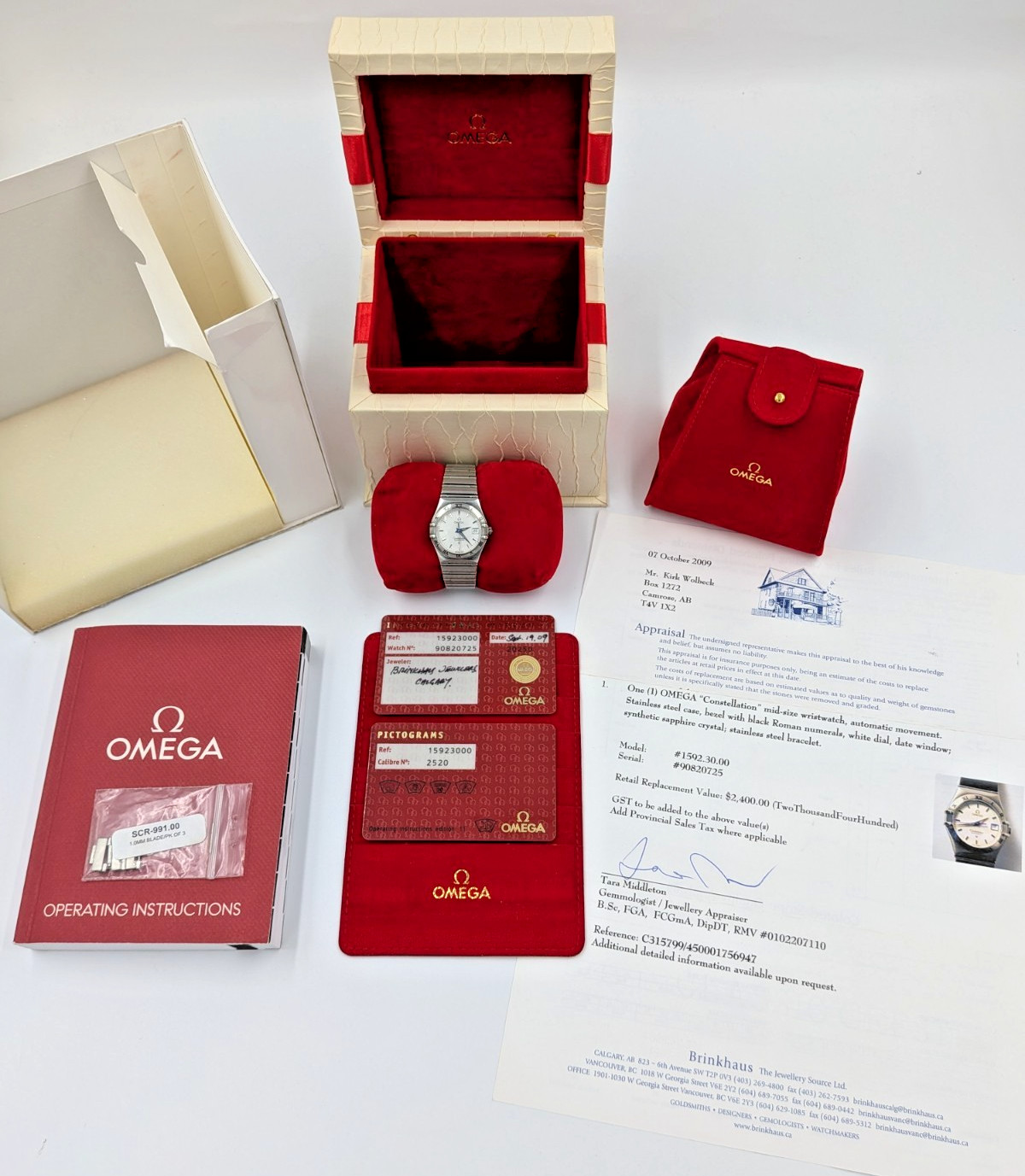 Omega Constellation 1592.30.00