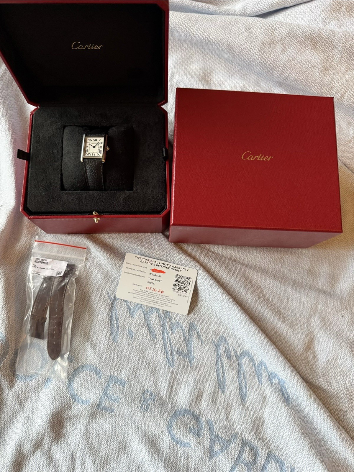 Cartier Tank Must WSTA0136